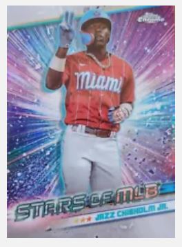 2024 Topps Series 1 Baseball - Stars of MLB - Chrome - CSMLB-10		 				Jazz Chisholm Jr.	 				Miami Marlins