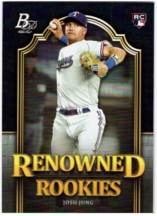 2023 Bowman Platinum Baseball - Renowned Rookies - RR-15 Josh Jung - Texas Rangers