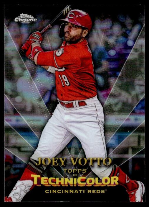 2023 Topps Chrome - Technicolor - TT-3 Joey Votto - Cincinnati Reds