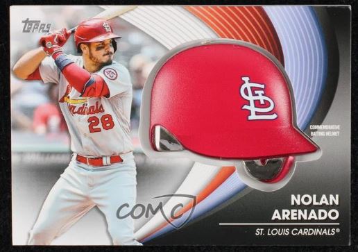 2022 Topps Series 2 Baseball - Commemorative Relic - BH-NA Nolan Arenado - St. Louis Cardinals