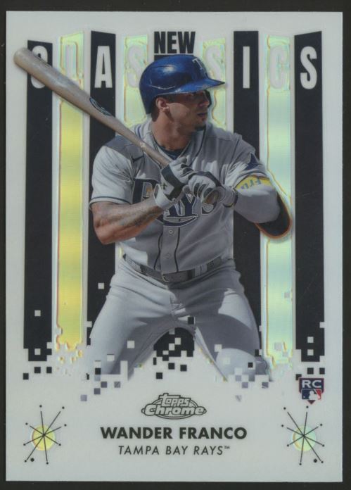 2022 Topps Chrome Baseball - New Classics - NC-7 Wander Franco RC - Tampa Bay Rays