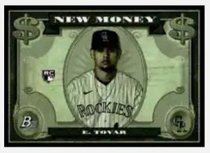 2023 Bowman Platinum Baseball - New Money - NM-7 Ezequiel Tovar - Colorado Rockies