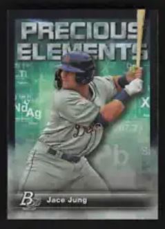 2023 Bowman Platinum Baseball - Precious Elements  - PE-13 Jace Jung - Detroit Tigers