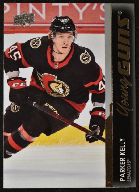 2021-22 Upper Deck Hockey Series One - Young Guns - 240 Parker Kelly - Ottawa Senators