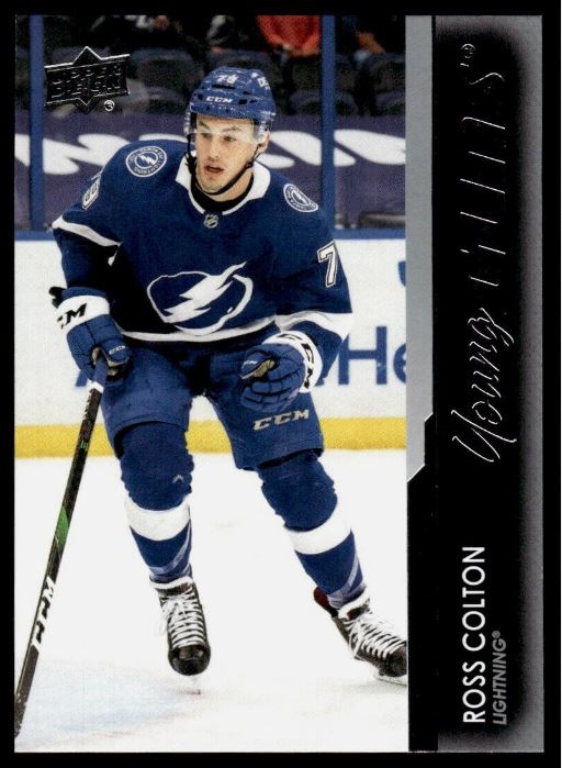 2021-22 Upper Deck Hockey Series One - Young Guns - 224 Ross Colton - Tampa Bay Lightning