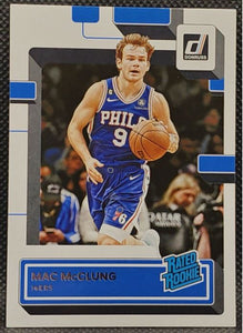 2022-23 Panini Chronicles Basketball - Donruss Rated Rookie - 199 Mac McClung - Philadelphia 76ers