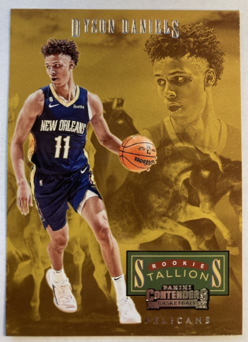 2022-23 Panini Contenders Basketball - Rookie Stallions - 6 Dyson Daniels - New Orleans Pelicans