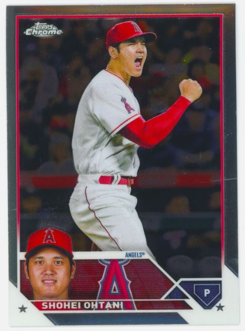 2023 Topps Chrome - MVP Buyback Card - 17 Shohei Ohtani - Los Angeles Angels