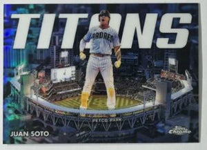 2023 Topps Chrome - Titans - CT-6 Juan Soto - San Diego Padres