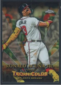 2023 Topps Chrome - Technicolor - TT-23 Ronald Acuña Jr. - Atlanta Braves