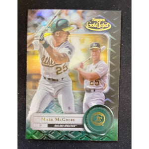 2022 Topps Gold Label - Black - Class 1 - Mark McGwire - Athletics - 46