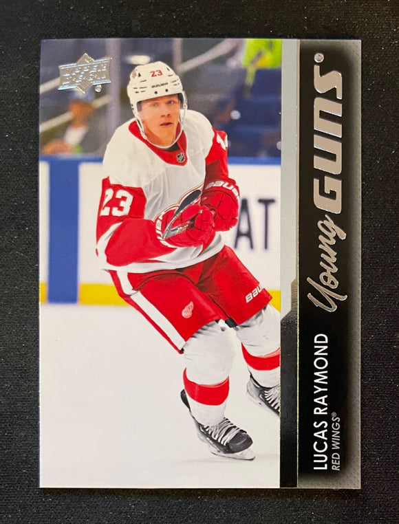 2021-22 Upper Deck Hockey Series 2 Young Guns RC Lucas Raymond Red Wings 464