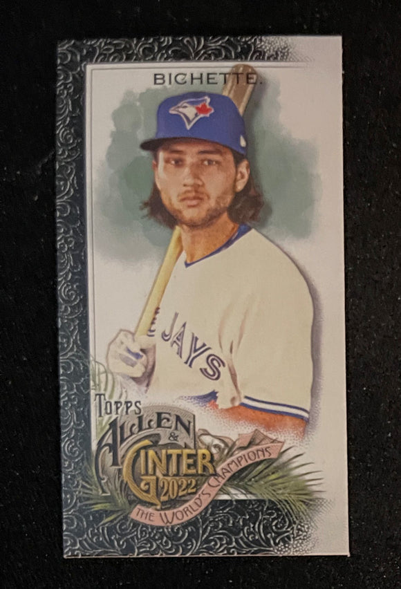 2022 Topps Allen & Ginter - Mini - Black Border - Bo Bichette - Blue Jays - 32