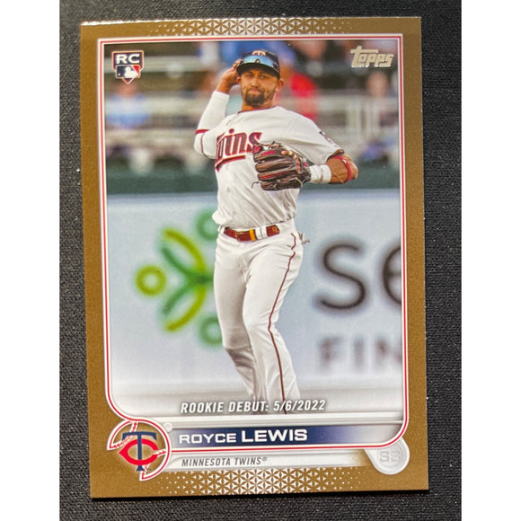 2022 Topps Baseball Update Series Gold #626/2022 Royce Lewis RC Twins US149