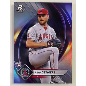 2022 Bowman Platinum Baseball Reid Detmers RC Angels 33