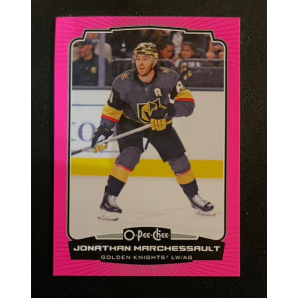 2022-23 O-Pee-Chee Pink Border #/75 Jonathan Marchessault RC Golden Knights 41