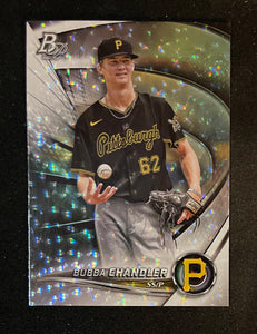 2022 Bowman Platinum Baseball  Ice Foil Prospect - Bubba Chandler Pirates TOP-17