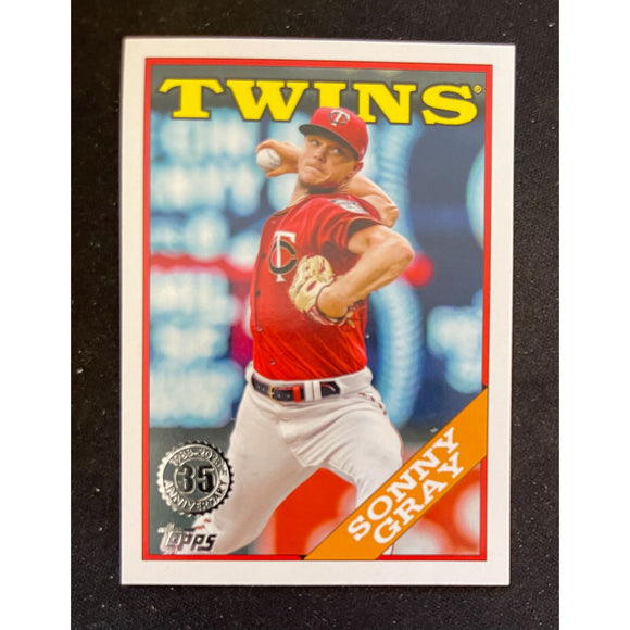 2023 Topps Series 1 1988 35th Anniversary Sonny Gray Twins T88-80