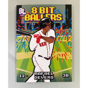 2023 Topps Big League Baseball - 8 Bit Ballers - Rafael Devers - Red Sox - 8B-8