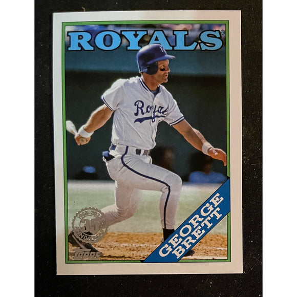 2023 Topps Series 1 1988 35th Anniversary George Brett Royals T88-7