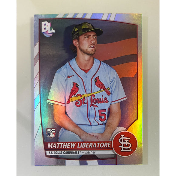 2023 Topps Big League Baseball - Uncommon Foil - Matthew Liberatore RC - 208