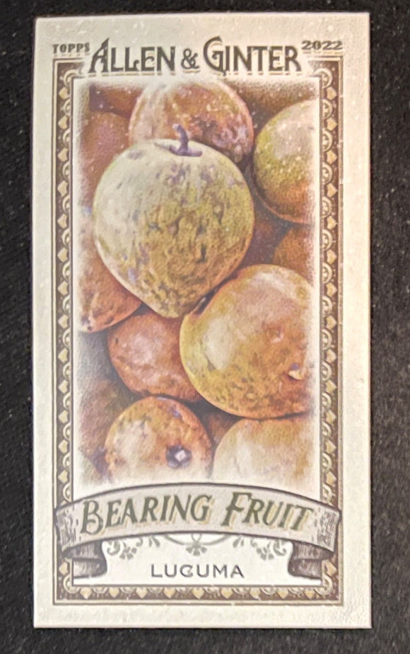 2022 Allen & Ginter Mini Bearing Fruit Lucuma BF-1