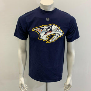 Nashville Predators NHL Reebok T Shirt Men's Small WARD #29 Cotton Blue Graphic