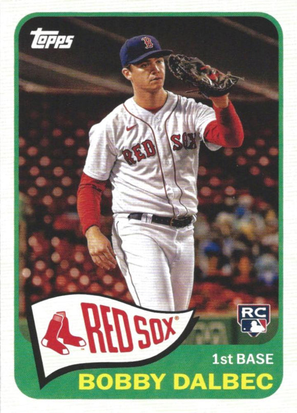 2021 Topps Series 2 1965 Redux - Bobby Dalbec RC - Red Sox - T65-9