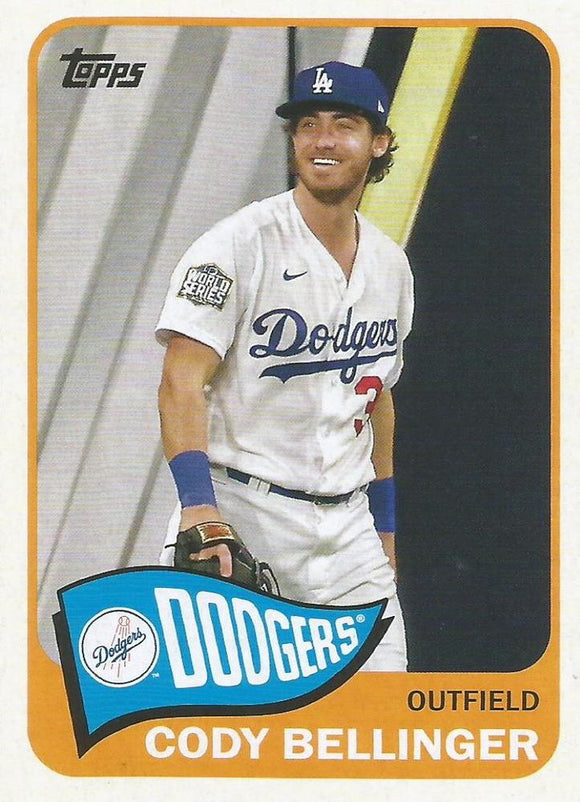 2021 Topps Series 2 1965 Redux - Cody Bellinger - Dodgers - T65-27