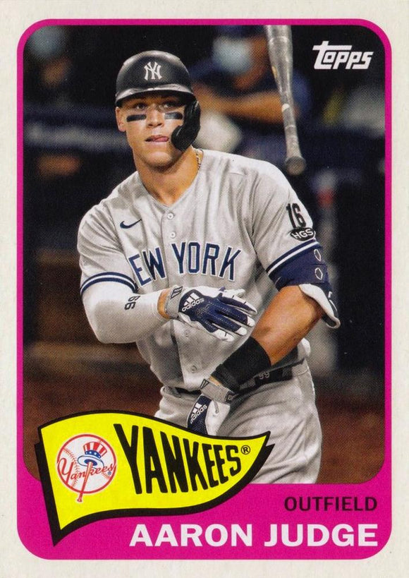 2021 Topps Series 2 1965 Redux - Aaron Judge - Yankees - T65-33