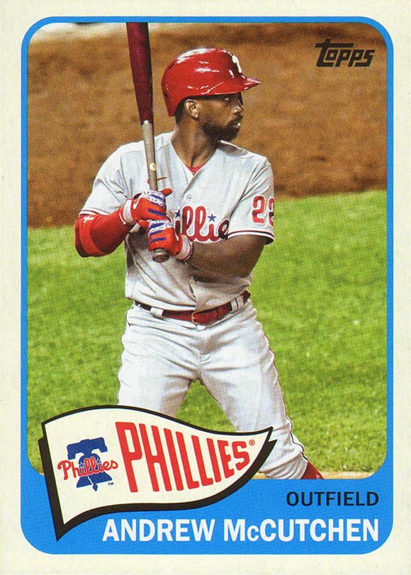 2021 Topps Series 2 1965 Redux - Andrew McCutchen - Phillies- T65-39