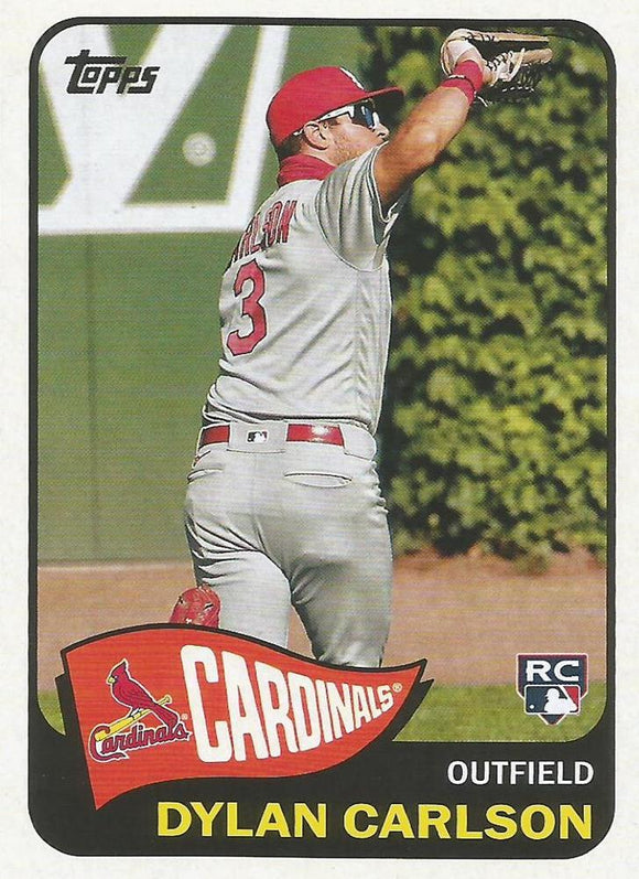 2021 Topps Series 2 1965 Redux - Dylan Carlson RC - Cardinals - T65-45