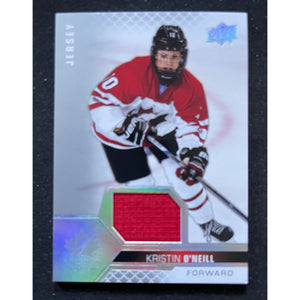 2022 Upper Deck Team Canada Juniors  Jersey Relics Kristin O'Neill 63