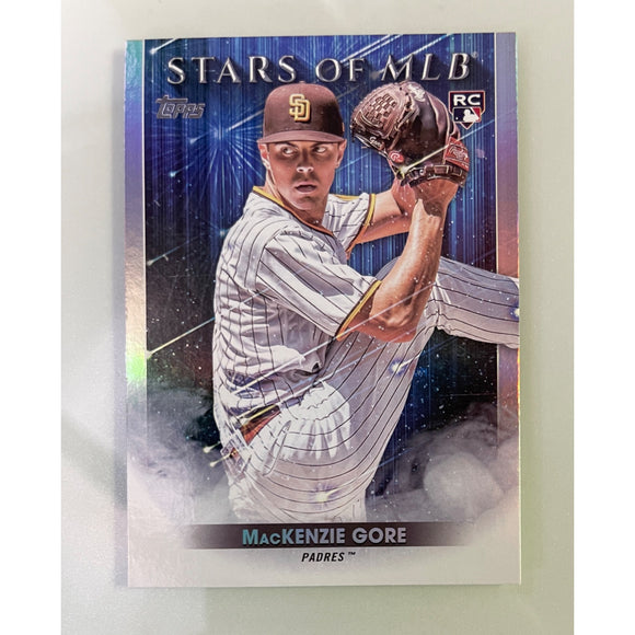 2022 Topps Update Series Refractor Stars of MLB MacKenzie Gore RC SMLB-90