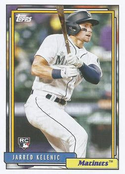 Topps Update 1992 Redux - Jarred Kelenic RC - Mariners - T92-17