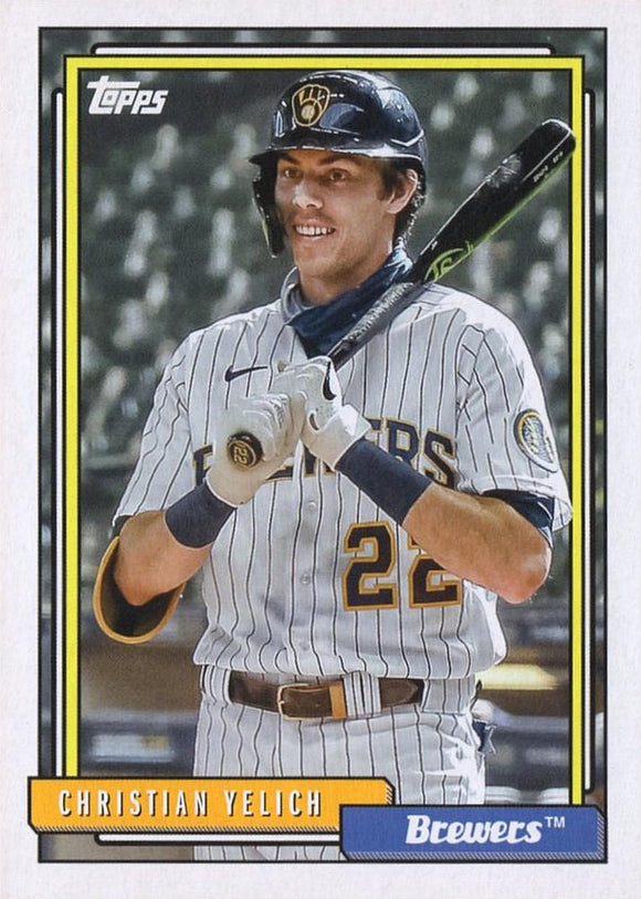 Topps Update 1992 Redux - Christian Yelich - Brewers - T92-28