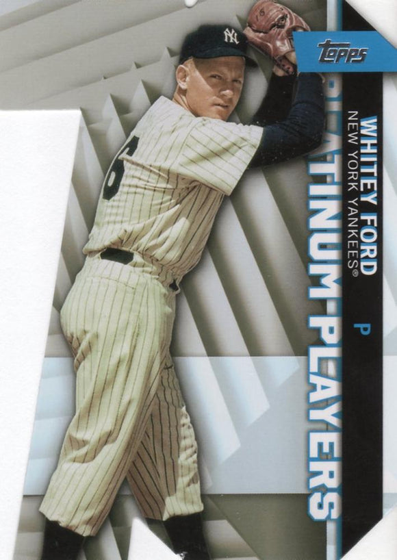 2021 Topps Update Platinum Player Die Cuts - Whitey Ford - Yankees - PDC61