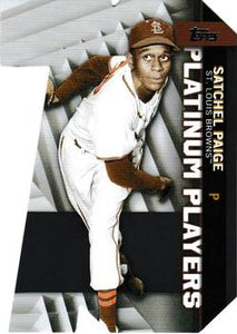 2021 Topps Update Platinum Player Die Cuts - Satchel Paige - St. Louis Browns - PDC63