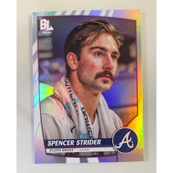 2023 Topps Big League Baseball - Uncommon Foil - Spencer Strider - Braves - 227