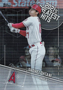 2022 Topps Series 1 Insert - 2021s Greatest Hits Shohei Ohtani Angels 21GH-10