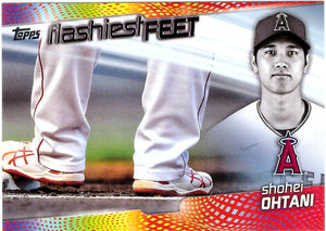 2022 Topps Series 1 Insert - Flashiest Feet Shohei Ohtani Angels FF-14