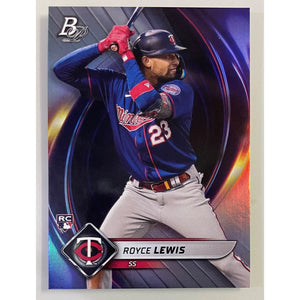 2022 Bowman Platinum Baseball Royce Lewis RC Twins 34