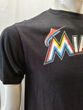 Miami Marlins MLB Giancarlo Stanton Boys Black S/S Graphic T Shirt Size XL