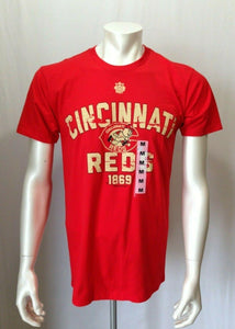 Cincinnati Reds MLB Men's Size M  Red Short Sleeve Graphic T Shirt Size M NEW