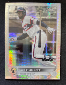 2022 Topps Chrome Baseball Prizm Refractor Luis Robert White Sox 137