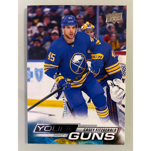 2022-23 Upper Deck Hockey Series Two Young Guns Casey Fitzgerald RC 498