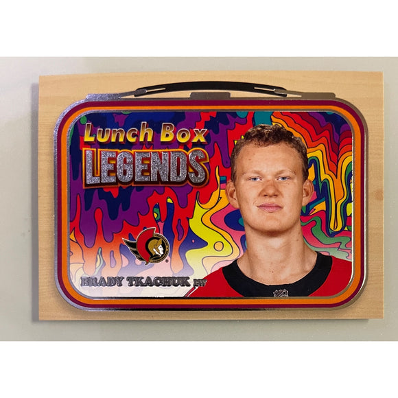 2022-23 Upper Deck Series Two Lunch Box Legends Brady Tkachuk Lb-12