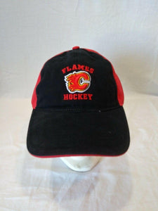 Calgary Flames Reebok Hat NHL Hockey Strap Back Baseball Cap Hat NEW