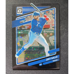 2021 Donruss Optic Baseball Black Stars #048/149 Joey Gallo Texas Rangers