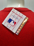 Texas Rangers MLB Majestic Men's Small Red Graphic Crew Neck Cotton T Shirt NEW